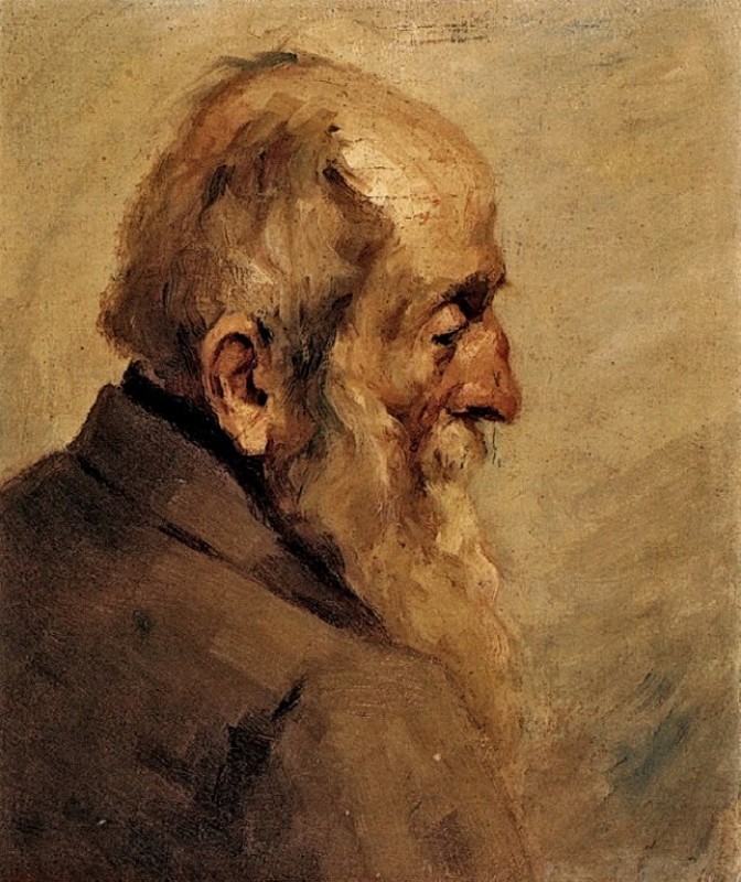 "Pictură. Portret" by Spyros Vikatos