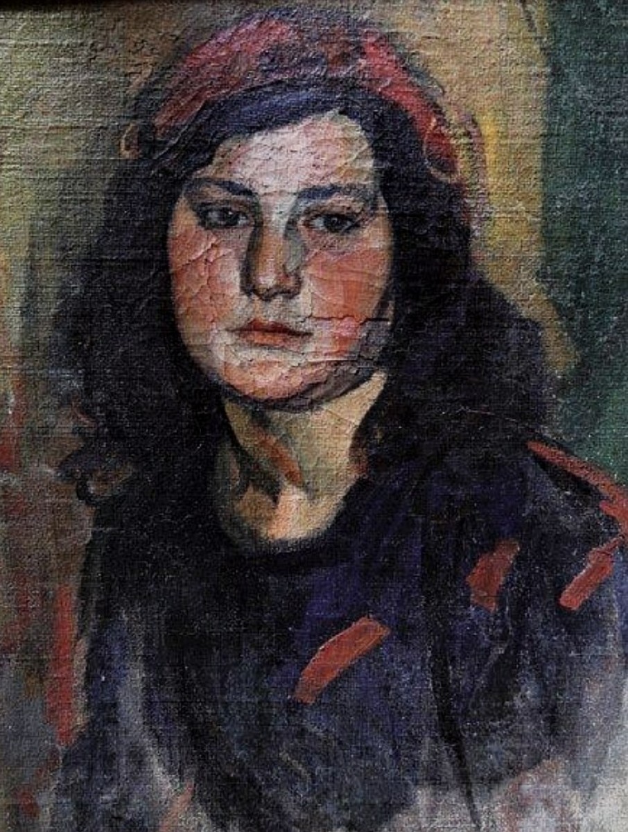 "Painting. Portrait" by Armand Schwarz