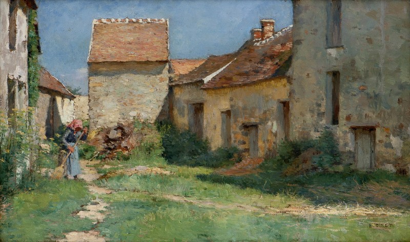 "Живопись. Архитектура" by Насреддине Динет