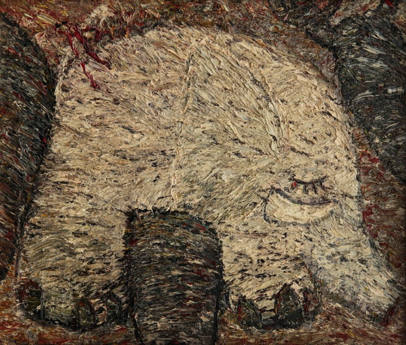 "Композиция. Продолжительный" by Олга Илиеш, 350x290mm, масло / холст