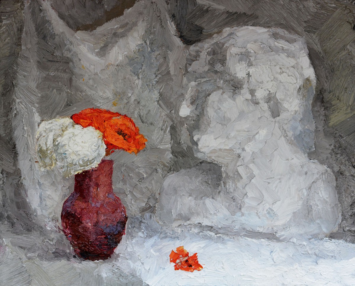 "Natură statică" by Nicolae Casian, 2012, 400x500mm, oil on canvas