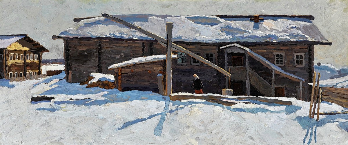 "Pictură. Rural" by Vladimir Fedorovich Stozharov