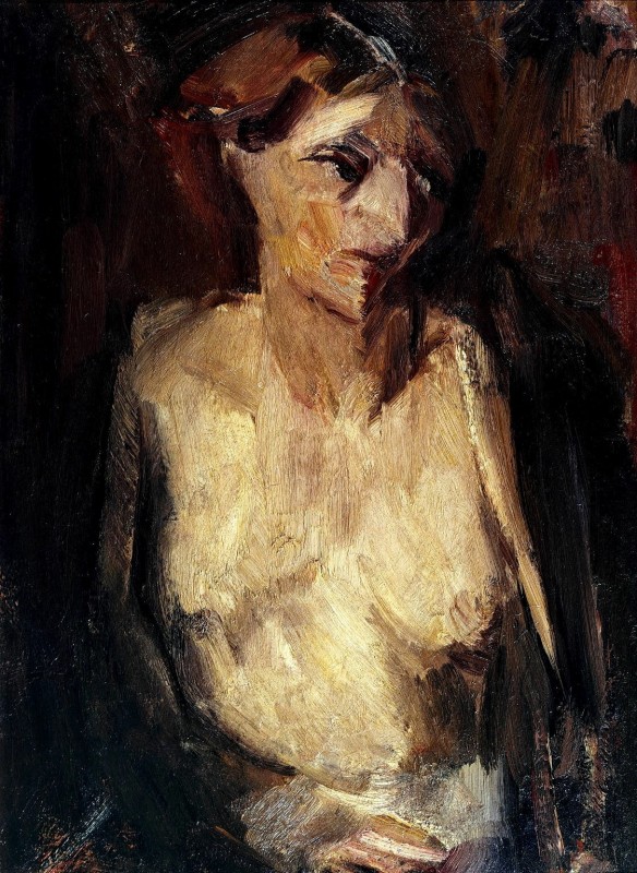 "Pictură. Nud. Figură / semifigură" by David Bomberg