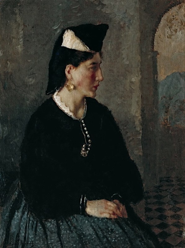 "Painting. Portrait" by Aleksei Vladimirovich Isupov