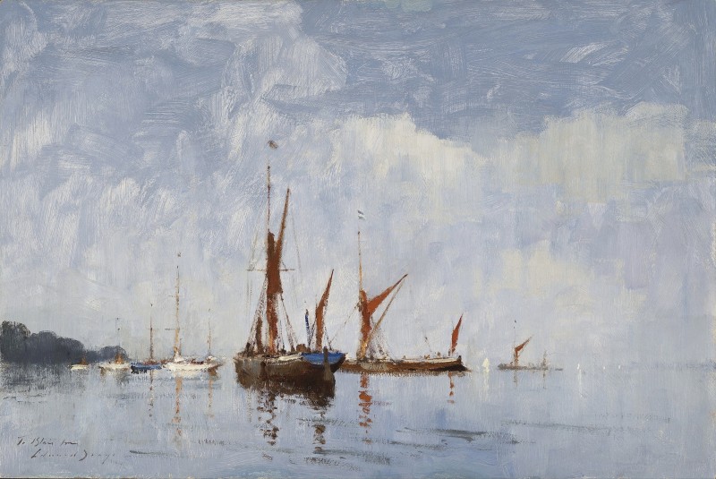 "Pictură. Peisaj maritim" by Edward Seago