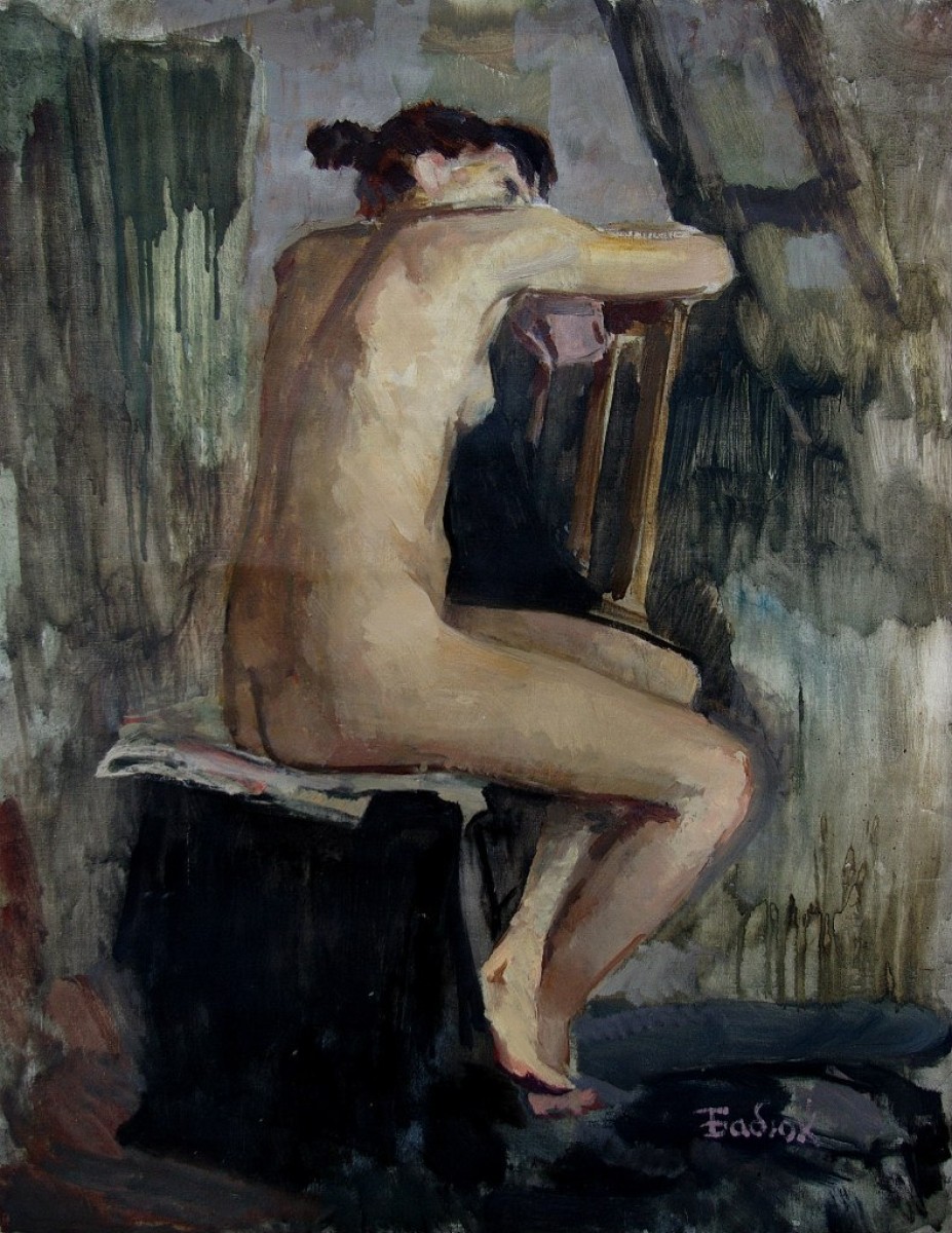 "Pictură. Nud" by Stanislav Babiuc