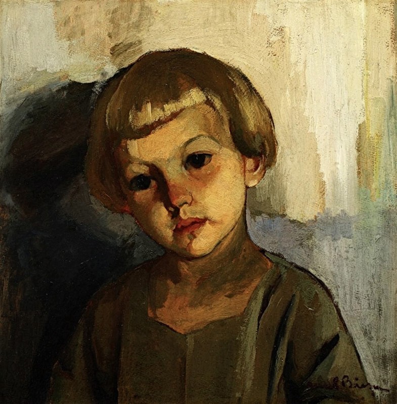 "Pictură. Portret" by Aurel Băeșu