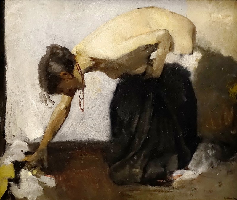 "Painting. Nude" by George Hendrik Breitner