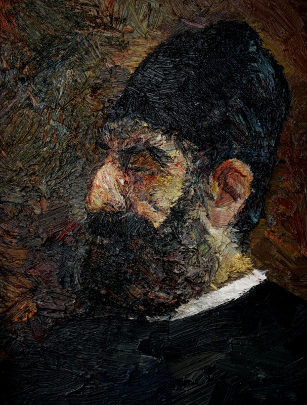 "Portret" by Vlada Cibuc, 2014, 400x300mm, oil on canvas