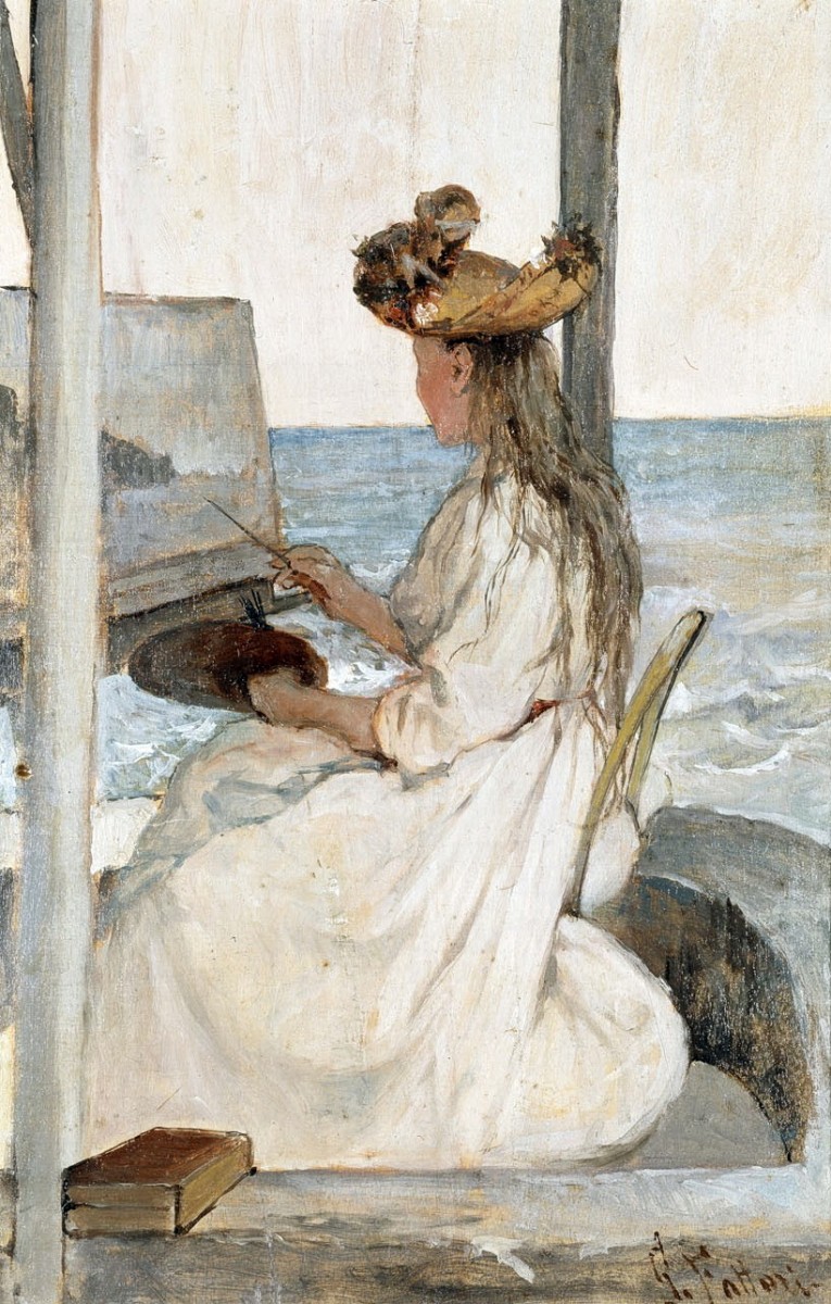 "Compoziție" by Giovanni Fattori