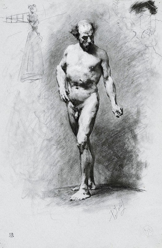"Drawing. Nude" by Pio Joris