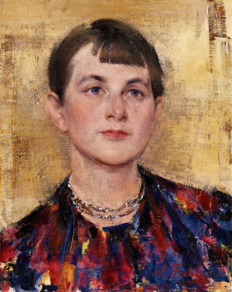 "Painting. Portrait" by Nicolai Fechin