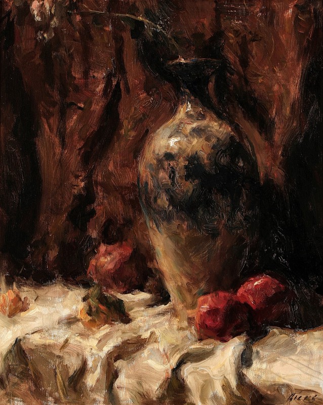"Pictură. Natură statică" by Ron Hicks