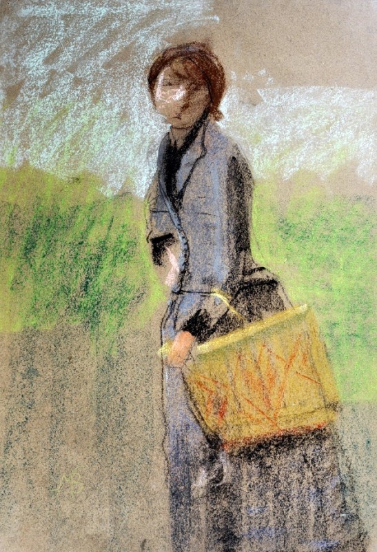 "Painting. Figure" by Mosè Bianchi