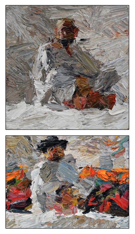 "Painting. Figure. Study process" by Eduard Leahu