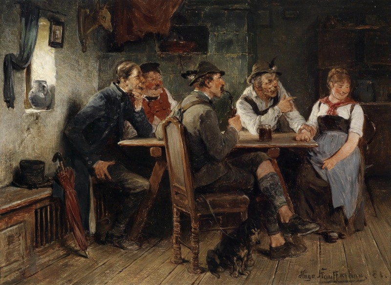 "Composition. People" by Hugo Kaufmann