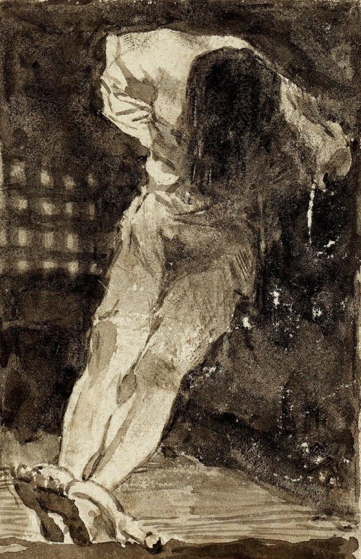 "Composition. Figure" by Marià Fortuny