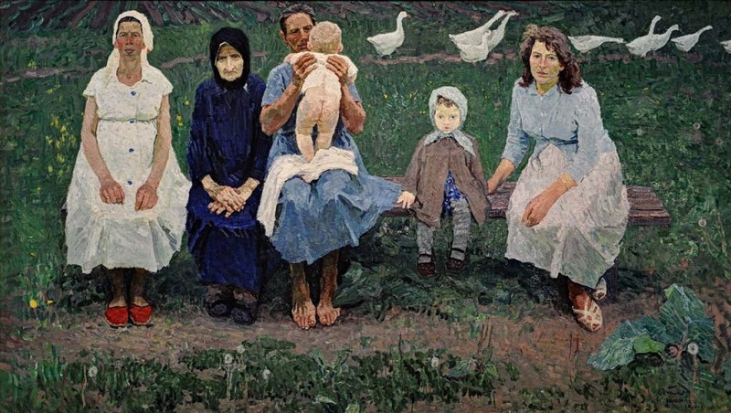 "Composition. People" by Alexey and Serghey Tkachyov
