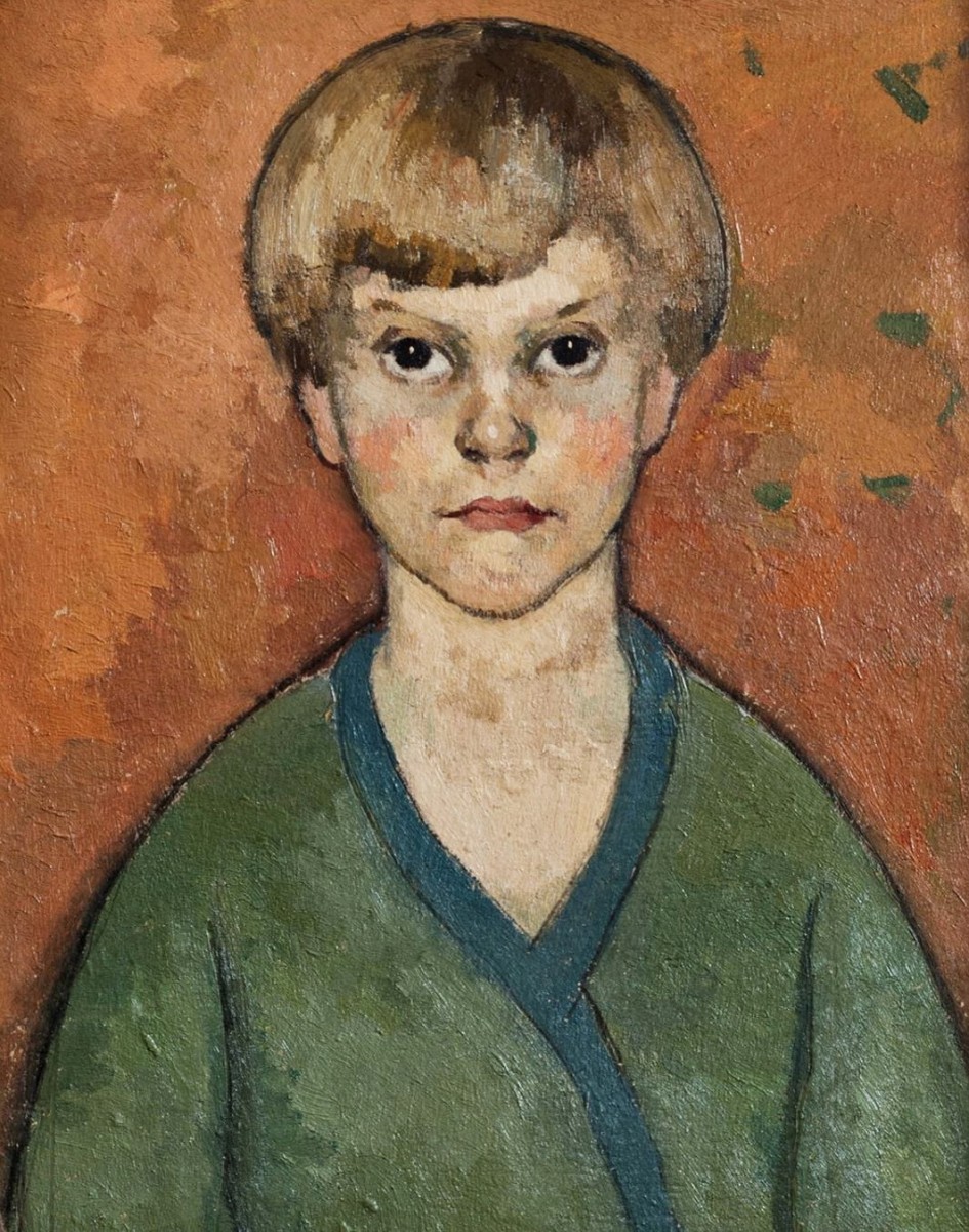 "Painting. Portrait" by Rodica Maniu Mutzner