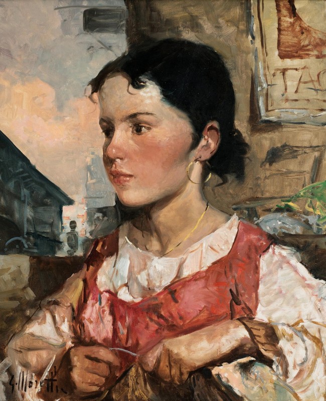 "Painting. Portrait" by Giangiacomo Moretti
