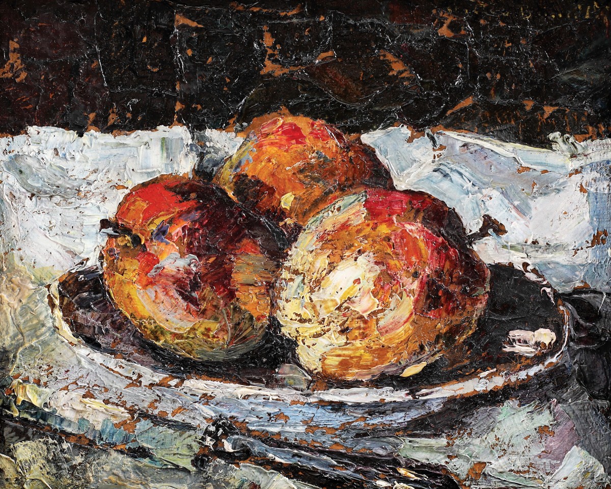 "Painting. Still life" by Octav Băncilă