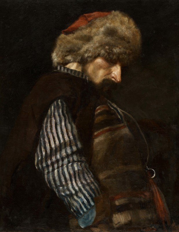 "Pictură. Figură / semifigură" by Edward Mateusz Römer