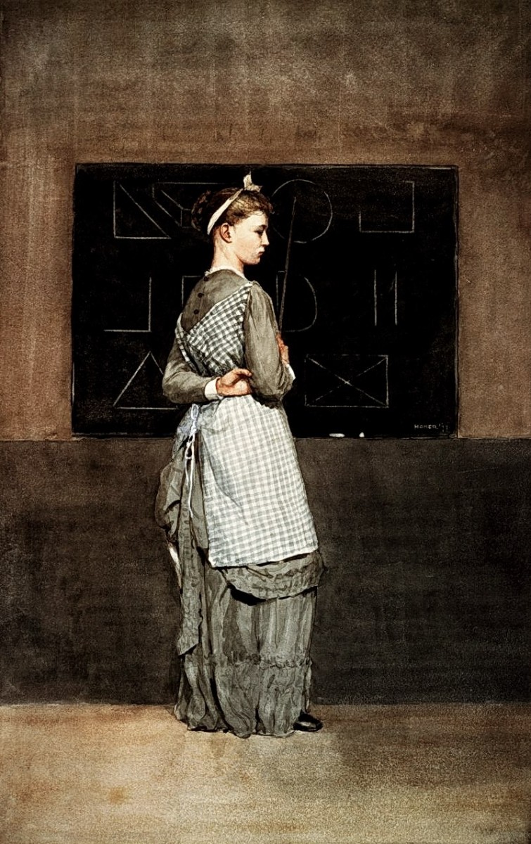 "Pictură. Figură / semifigură" by Winslow Homer