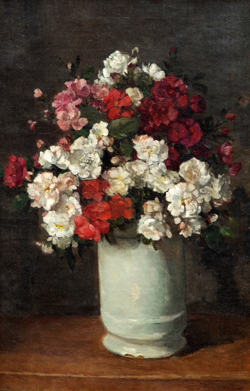 "Painting. Flowers" by Johannes Evert Hendrik Akkeringa