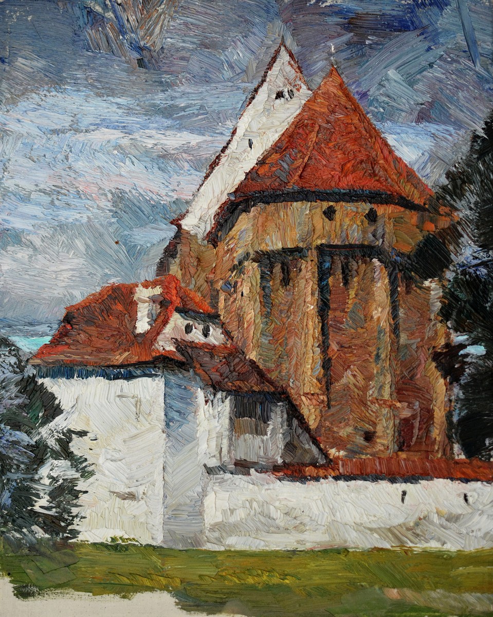 "Painting. Pleinair. Long term" by Olga Andronovici, 500x400mm, oil on canvas