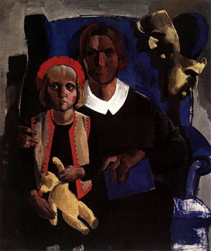 "Composition" by Vilmos Aba-Novák