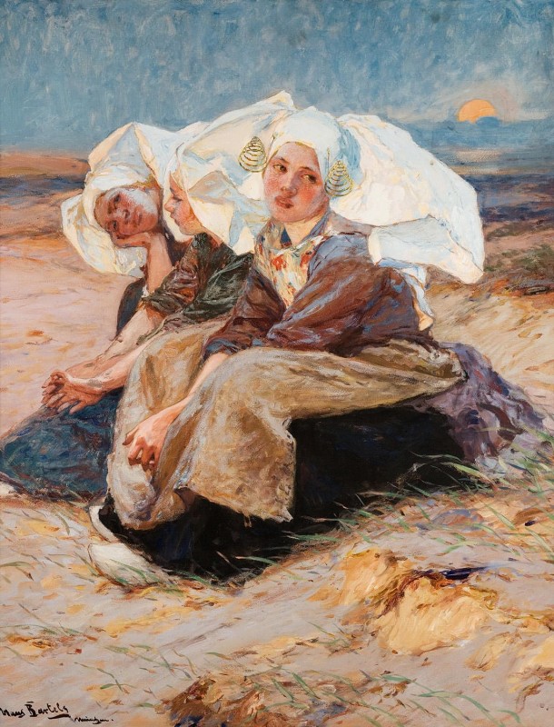"Painting. People" by Hans von Bartels