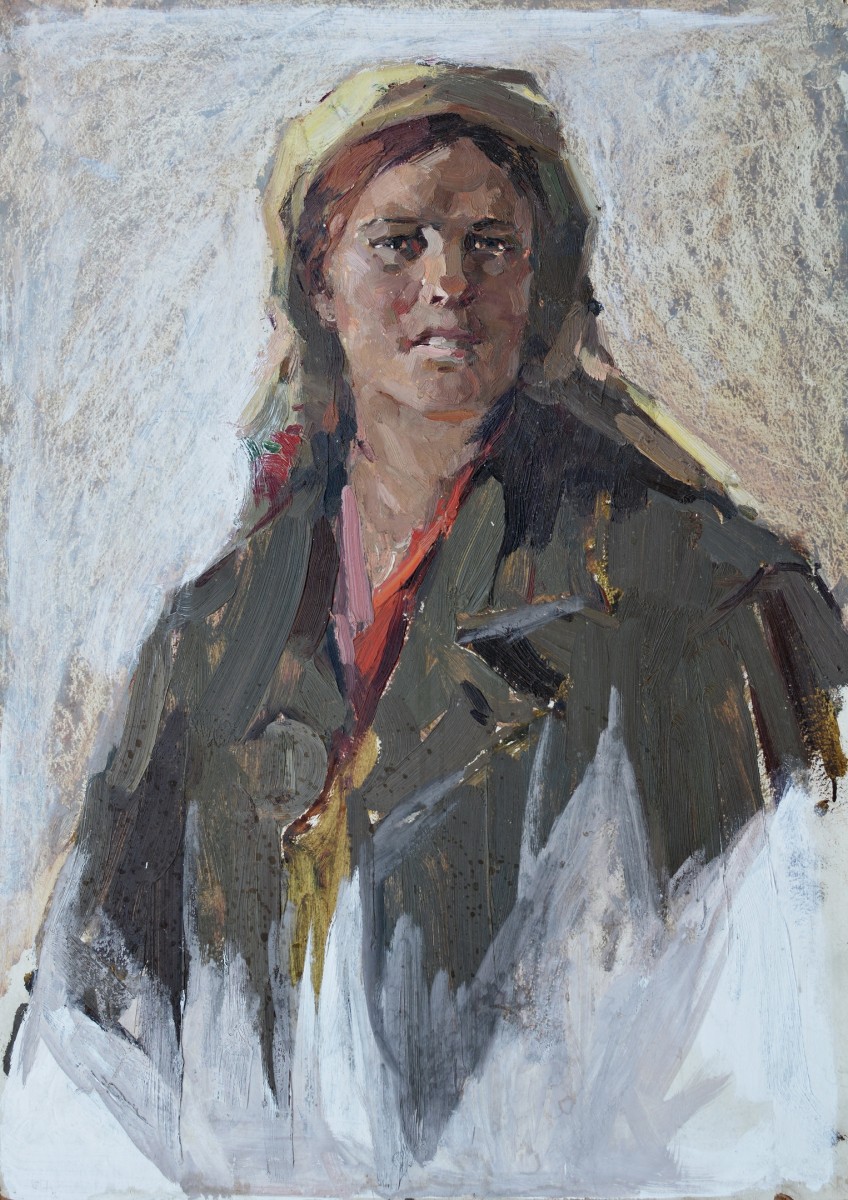 "Pictură. Portret" by Anatol Colceac