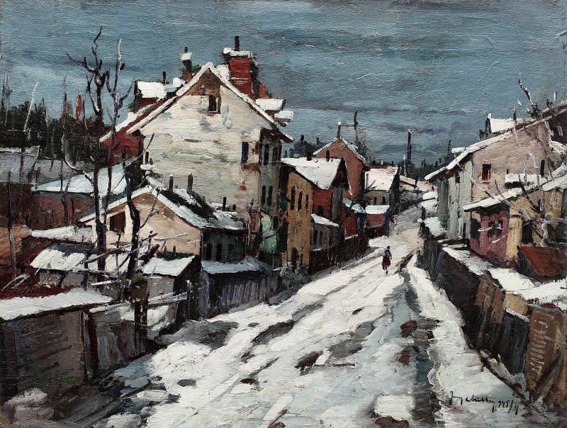 "Pictură. Rural" by Jean Cheller