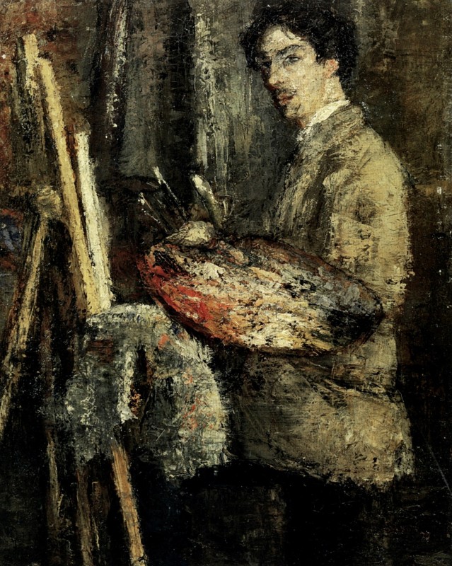 "Composition. Figure" by James Ensor