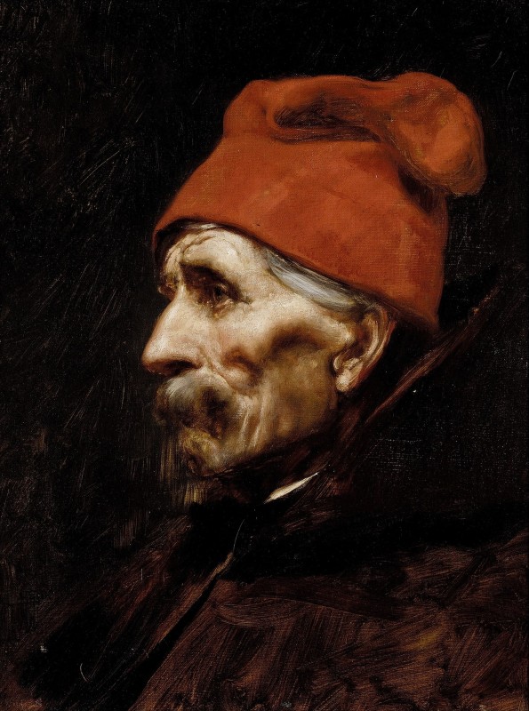 "Композиция. Портрет" by Николаос Гизис