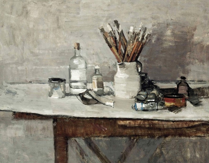 "Pictură. Natură statică" by William Brooker