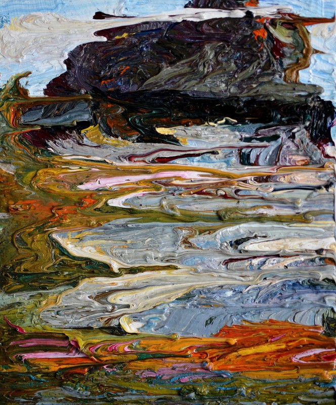 "Живопись. Пленэр. Пленэр в Румынии" by Иоан Постиcэ, масло / холст