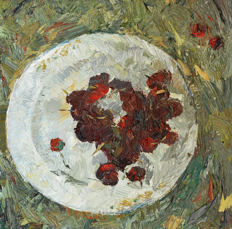 "Painting. Pleinair. Long term" by Emilia Baltag, 300x300mm, oil on canvas