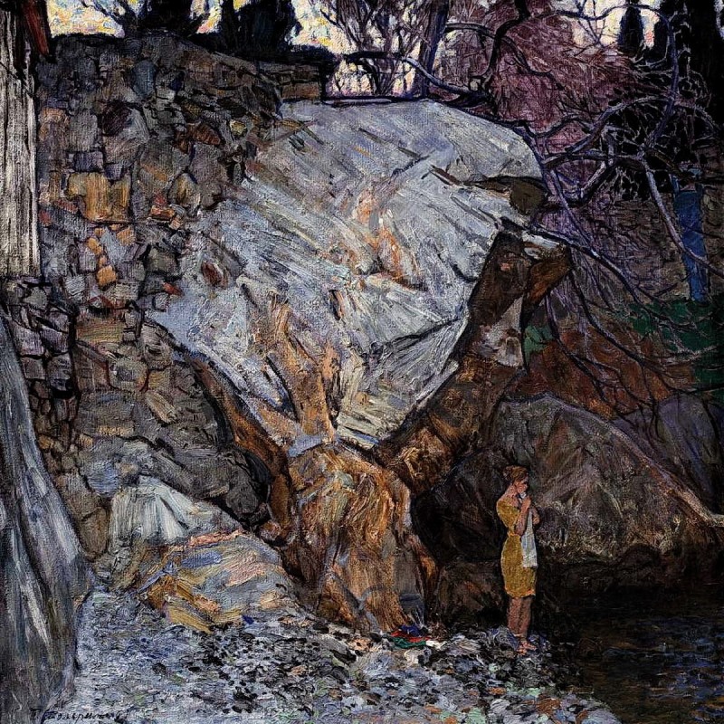 "Compoziție" by Pyotr Kuzmich Stolyarenko