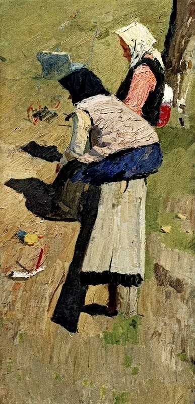 "Pictură. Oameni" by Nikolai Pozdneev
