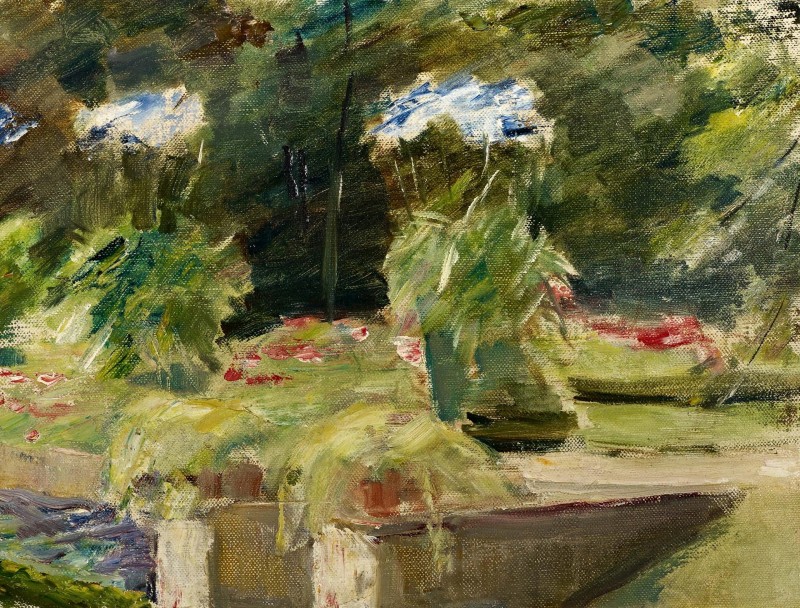 "Painting. Landscape" by Max Liebermann