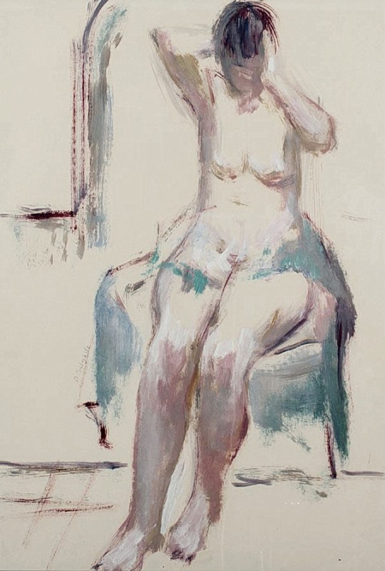 "Pictură. Nud" by Demetrio Salgado
