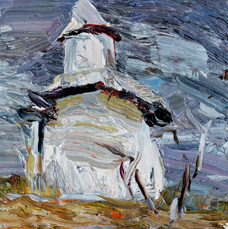 "Painting. Pleinair. Pleinair romania" by Ioan Postică, oil on canvas