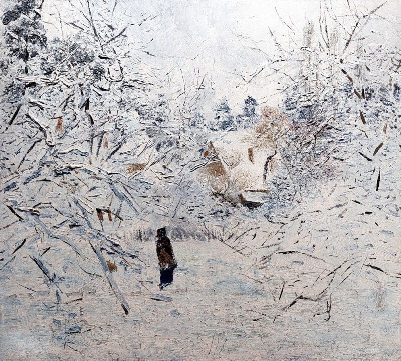 "Composition. Landscape" by Viktor Ivanovich Zaretskiy
