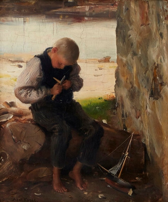 "Painting. Figure" by Axel Kulle