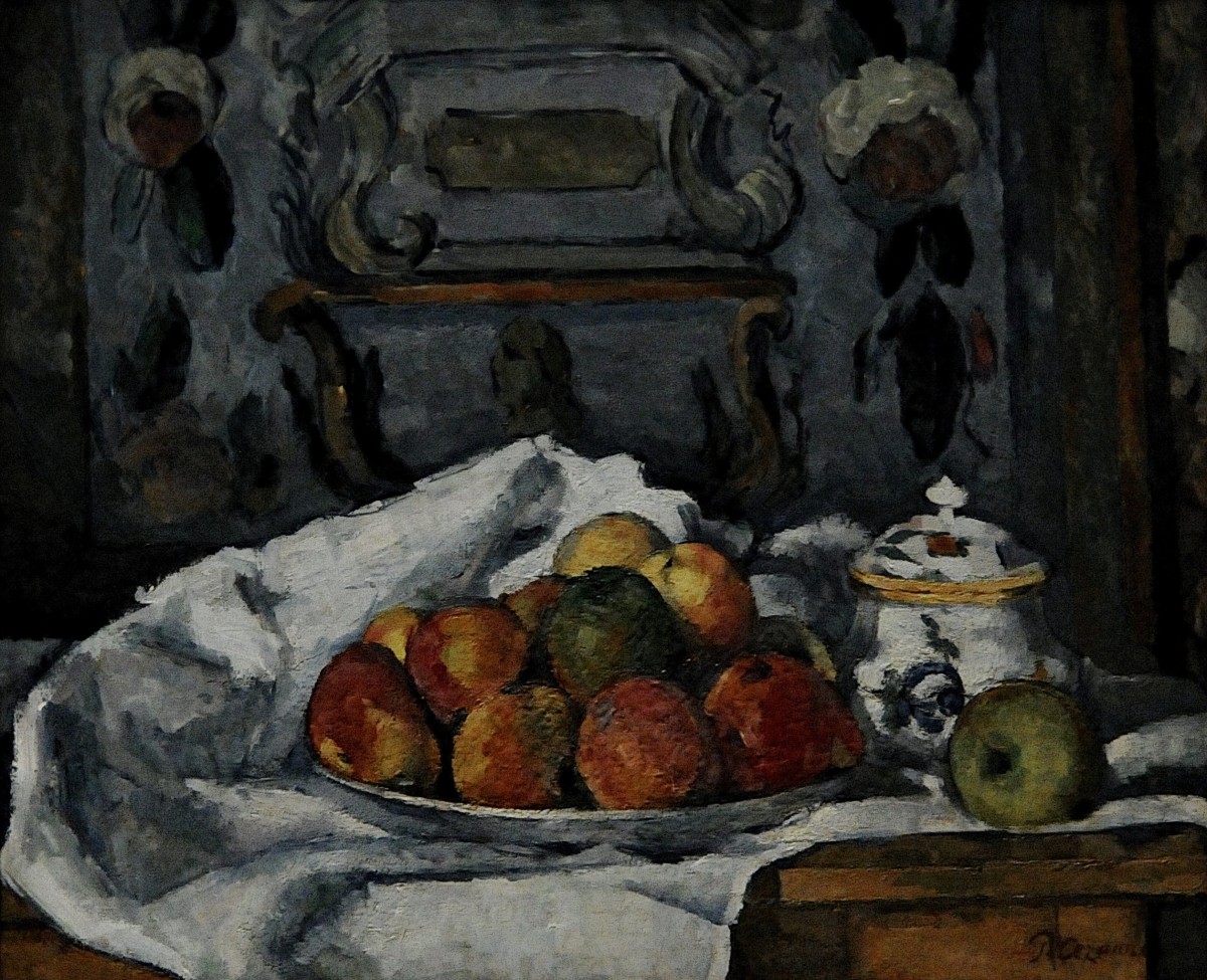 "Painting. Still life" by Paul Cézanne