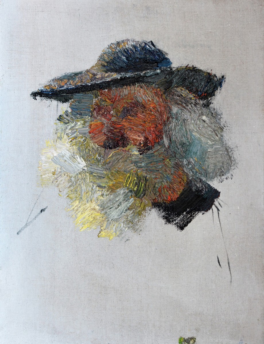 "Portret. Transilvania" by Ion Golubei, 2015, 400x300mm, ulei pe pânză