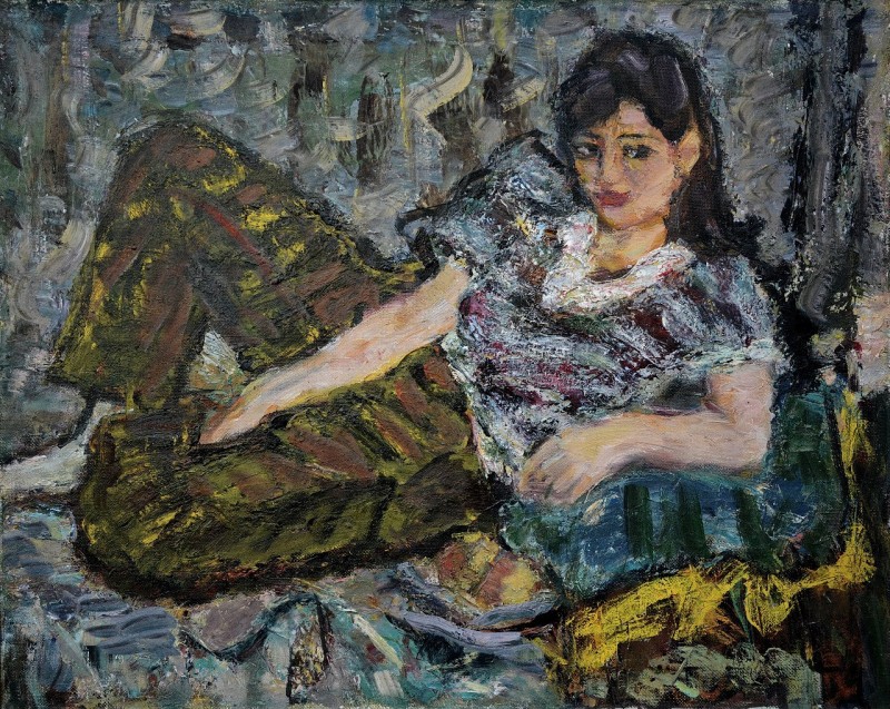 "Живопись. Фигура / полуфигура" by Думитру Пеиcев