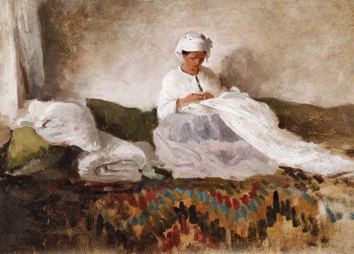 "Compoziție" by Nicolae Grigorescu