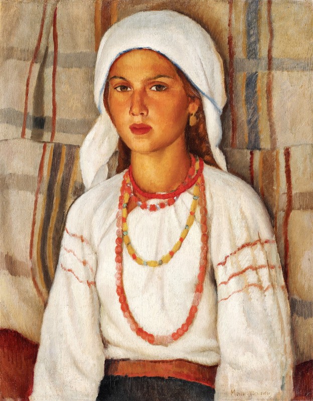 "Painting. Portrait" by Alexandru Moscu